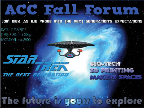ACC Fall Forum 2016 Flyer