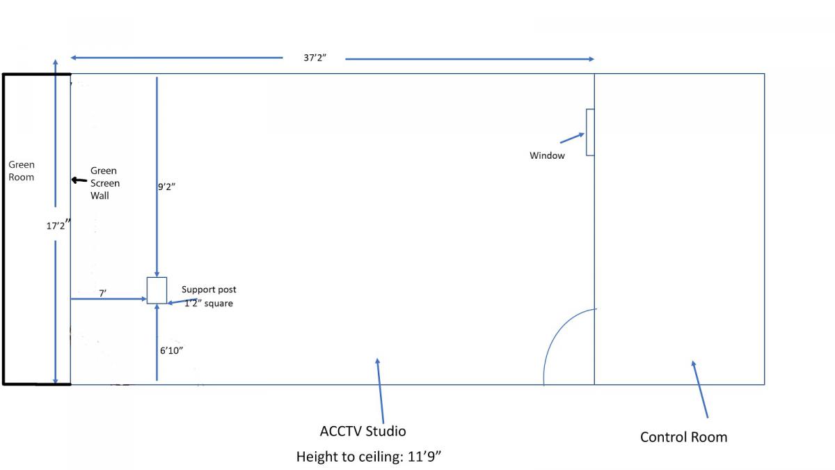 ACCTV Studio Floorplan
