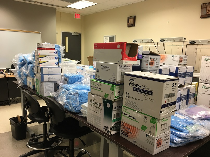 Pharmacy Technology Personal Protection Equipment donations