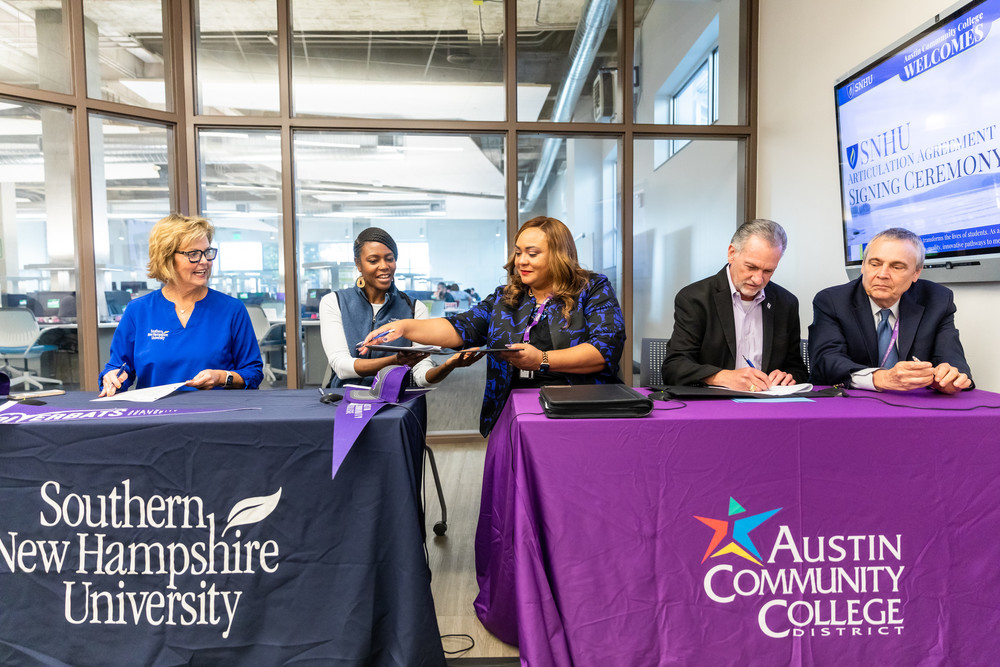 ACC, SNHU sign articulation agreement
