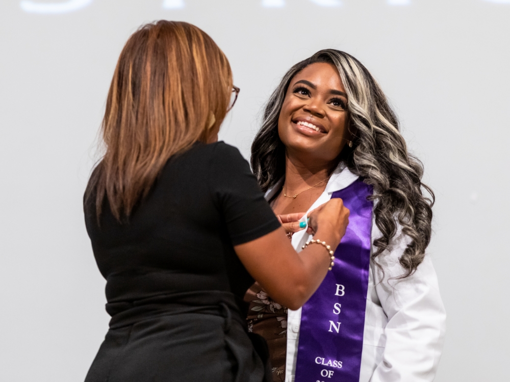 ACC Nursing student graduating from RN-to-BSN