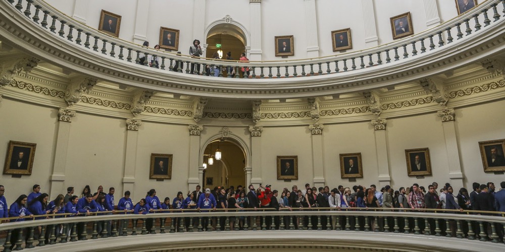 Interior Texas capitol builidng