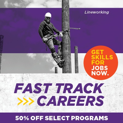 ACC provides 50% discount on most programs to fast track to new career