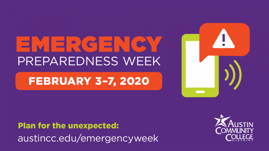 Emergency Preparedness Week Graphic