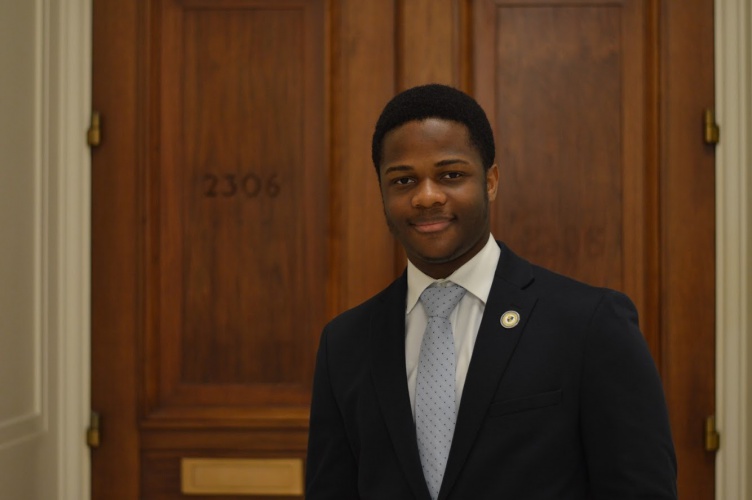 ACC 2019-20 Student Government President Noble Udoh