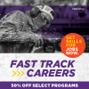 Get skills for jobs now. fast track careers. 50% off select programs 