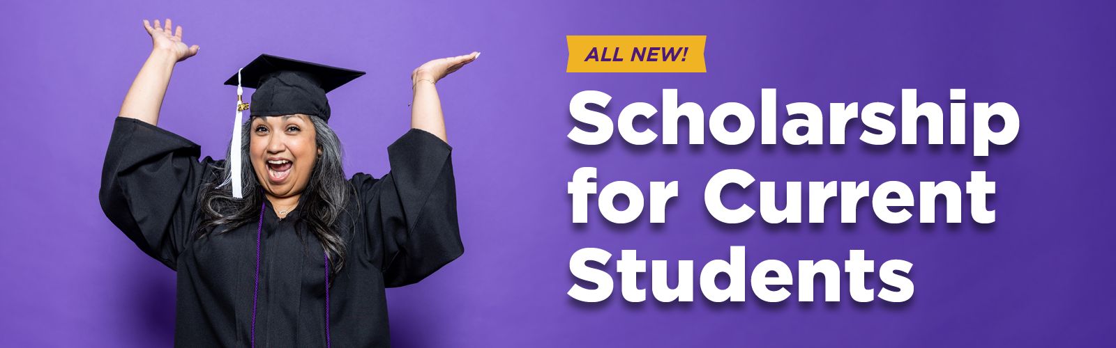 The new Scholarship for Current Students