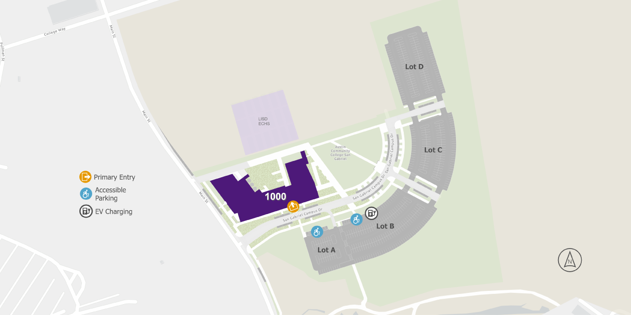ACC San Gabriel Campus Map