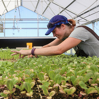 Elgin campus - Sustainable ag class.